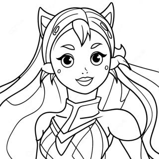 Winx Club Musa Coloring Page 65600-54204