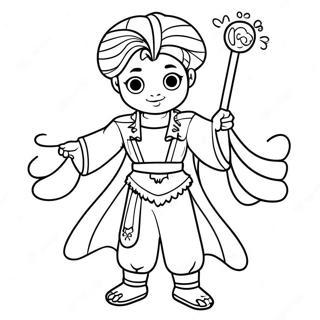 Musa In Magical Outfit Coloring Page 65601-54205