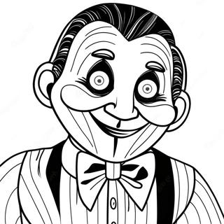 Scary Billy The Puppet Coloring Page 65611-54216