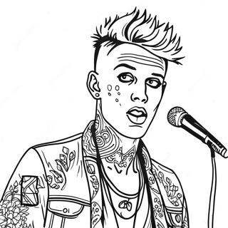 Mgk Coloring Pages