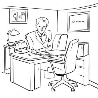 Business Coloring Pages