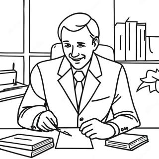 Business Coloring Page 65630-54219