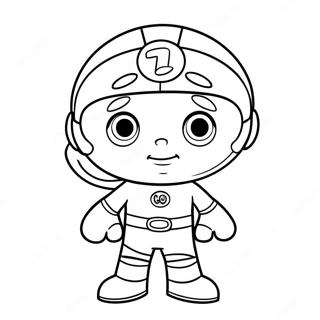 Super Why Coloring Page 6564-5339