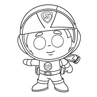 Super Why Coloring Page 6564-5340