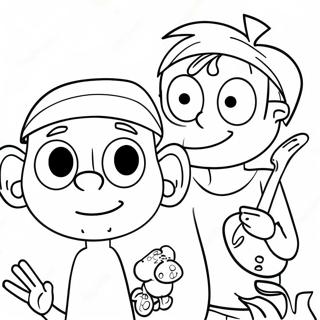 Ed Edd N Eddy Coloring Page 65660-54252