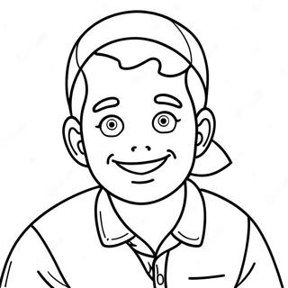 Eddy S Mischievous Grin Coloring Page 65661-54242