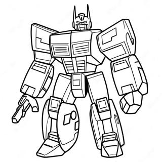 Transformers Robots In Disguise Coloring Page 65700-54287