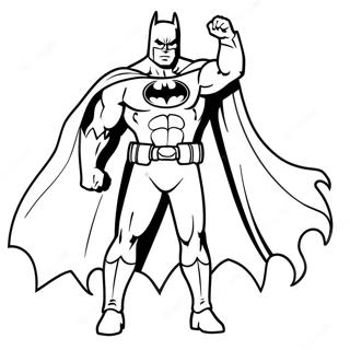 Batman Halloween Coloring Pages