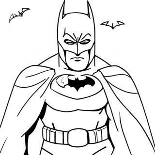 Batman Halloween Coloring Page 65770-54327