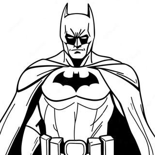 Batman In Spooky Costume Coloring Page 65771-54330