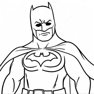 Batman In Spooky Costume Coloring Page 65771-54331