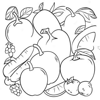 Vegan Coloring Pages