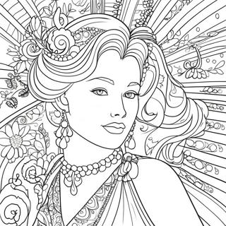 Elegant Grace Coloring Page 65801-54361