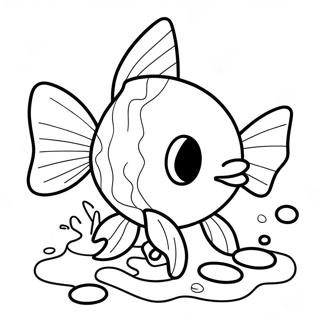 Magikarp Coloring Page 65840-54387