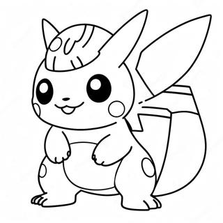 Shiny Pokemon Card Coloring Page 65851-54401