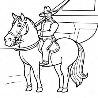 Duke In Action Coloring Page 65931-54477