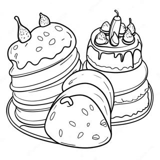 Wayne Thiebaud Coloring Page 65940-54483