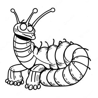 Centipede Coloring Pages