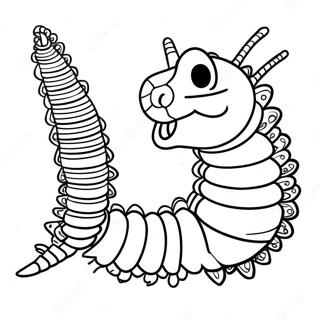 Centipede Coloring Page 65950-54459