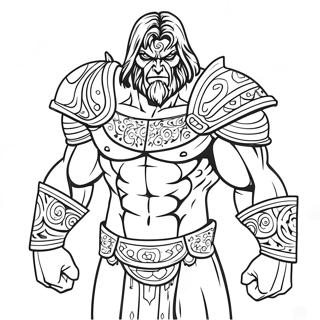 Dark Titan Coloring Page 65960-54474