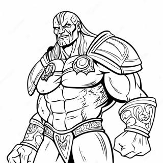 Dark Titan Coloring Page 65960-54476