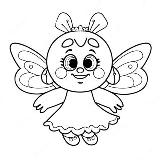 Magical Abby Cadabby Fairy Coloring Page 66021-54537