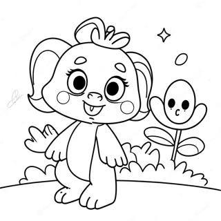 Magical Abby Cadabby Fairy Coloring Page 66021-54538