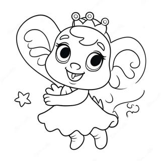 Magical Abby Cadabby Fairy Coloring Page 66021-54539