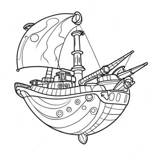 Treasure Planet Coloring Page 66100-54599