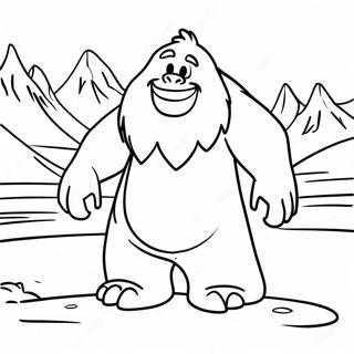 Smallfoot Adventure Coloring Page 66111-54605