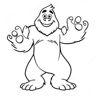 Smallfoot Adventure Coloring Page 66111-54606