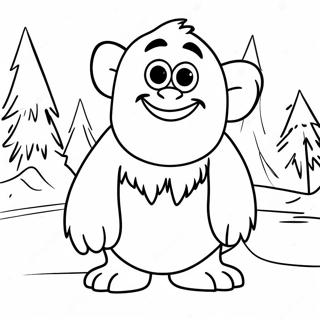 Smallfoot Adventure Coloring Page 66111-54607