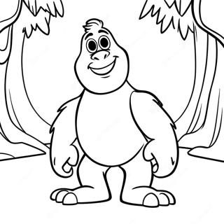 Smallfoot Adventure Coloring Page 66111-54608