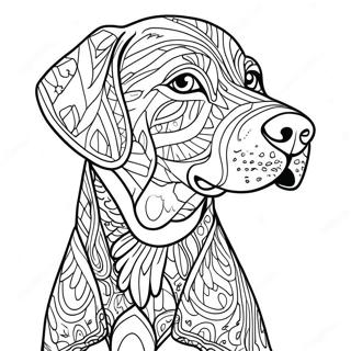 German Shorthaired Pointer Coloring Page 66130-54619