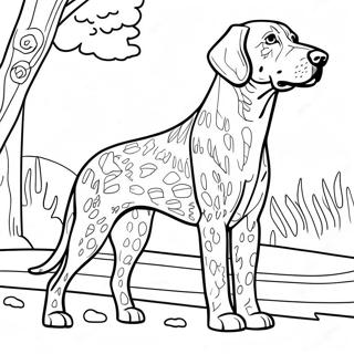 German Shorthaired Pointer Coloring Page 66130-54620