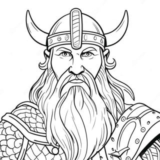 Viking Coloring Page 6614-5380