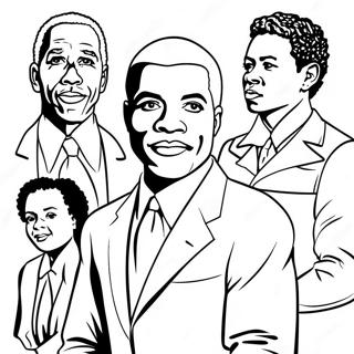 Black History Month Coloring Page 661-526