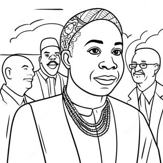 Black History Month Coloring Page 661-527