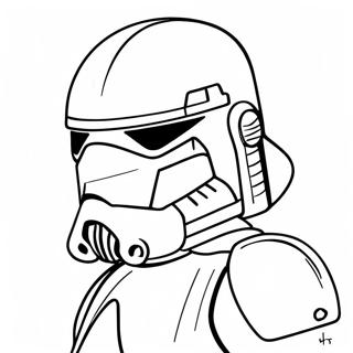 Battle Ready Phase 1 Clone Trooper Coloring Page 66211-54688