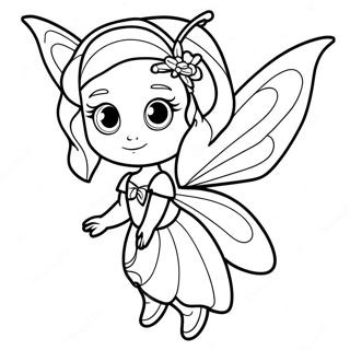 Vidia Fairy Coloring Page 66220-54690