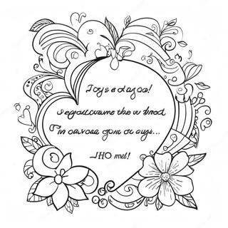 Words Of Encouragement Coloring Page 66230-54711