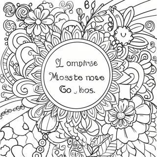 Positive Affirmation Coloring Page 66231-54699