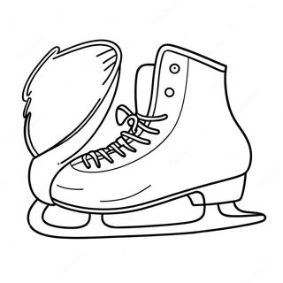 Ice Skating Coloring Page 6624-5386