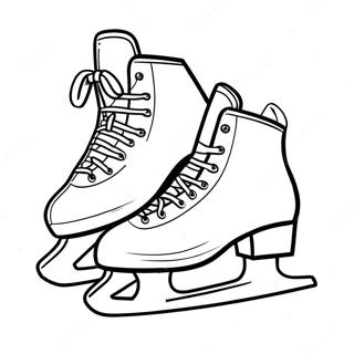 Ice Skating Coloring Page 6624-5387