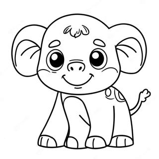 Cute At At Coloring Page 66261-54725