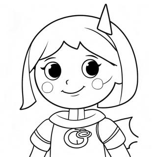 Wordgirl Coloring Page 66270-54734