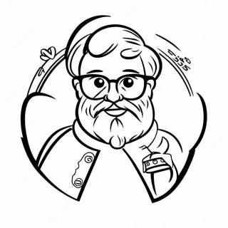 Kfc Logo Coloring Page 66290-54739