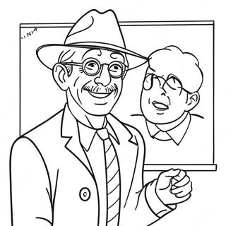 Peter Hatcher In A Silly Situation Coloring Page 66301-54760