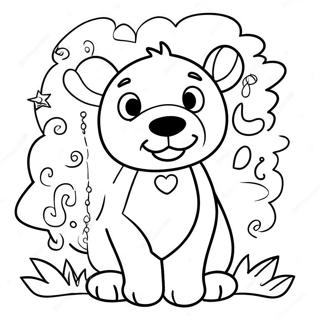 Colorful Britto Animals Coloring Page 66331-54777