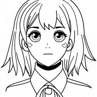 Yandere Simulator Coloring Pages